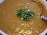 Moroccan Lentil Soup With Coriander Oil