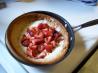 Creamy Strawberry Puff Pancake. Recipe by mommyoffour
