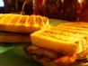 Cheesy Grilled Eggplant Sandwiches. Recipe by Lainey6605