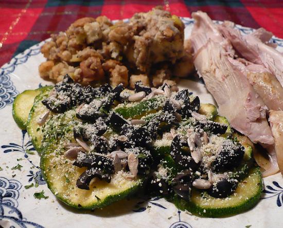 Summer Time Easy Courgette - Zucchini Carpaccio. Photo by twissis