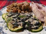 Summer Time Easy Courgette - Zucchini Carpaccio
