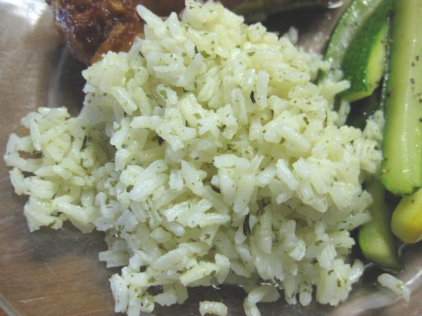 Savory Microwave Rice. Photo by Charlotte J