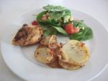 Potatoes Baked With Tomato and Onion