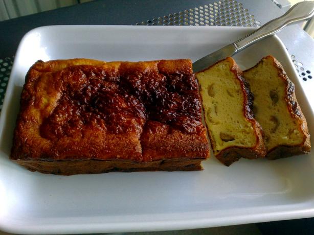 Chic and Cheerful - Savoury French Olive, Cheese and Onion Cake. Photo by Katie Muffett