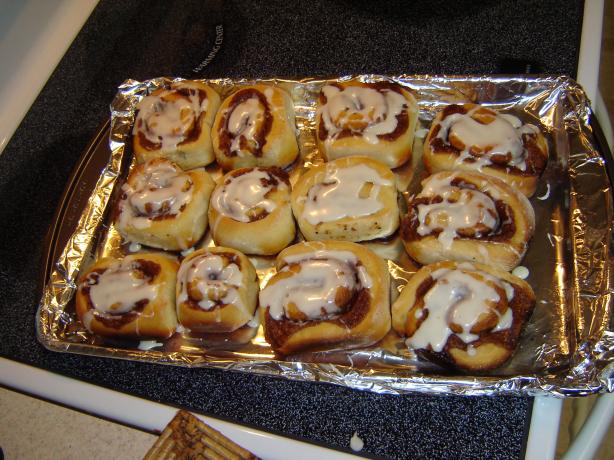 1 Hour Cinnamon Rolls. Photo by Good Cook Wanda