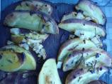 Cedar Plank Potato Wedges