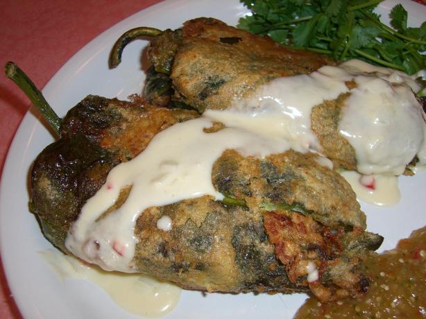 Chile Rellenos With Ground Pork and Tomatoes. Photo by Chef*Lee