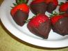 Mayan Chocolate Dipped Strawberries. Recipe by Chef*Lee