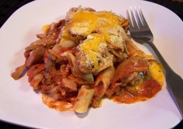 Meaty Pasta Casserole. Photo by Proud Veteran's wife