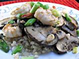 Stir Fried Shrimp and Mushrooms. Photo by PaulaG