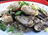 Stir Fried Shrimp and Mushrooms