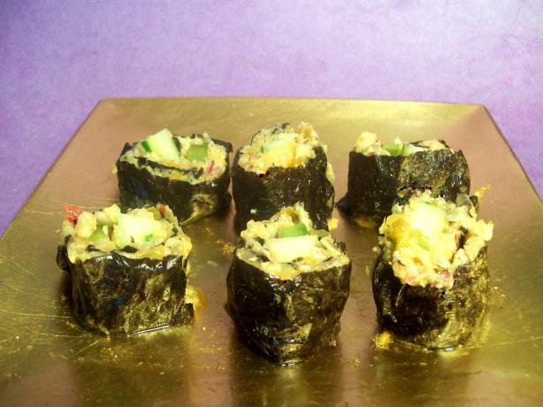 Zippy "tuna" Rolls (Raw Foods). Photo by Sharon123