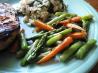 Garlic Asparagus and Green Beans