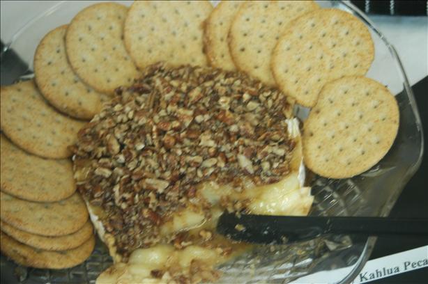 Baked Brie With Kahlua and Pecans. Photo by MelinOhio