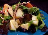 Mixed Apple Salad over Greens