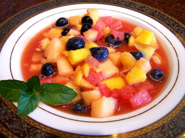 Icy Cold Summer Fruit Soup. Photo by Rita~