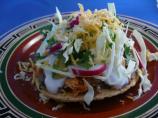 Chicken Tostadas