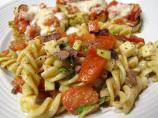 Mediterranean Fusilli Pasta Salad
