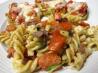 Mediterranean Fusilli Pasta Salad. Recipe by Chef Dudo