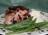 Cranberry and Apple Stuffed Pork Chops