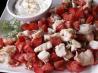 Fresh Tomato and Crab Salad