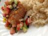 Grilled Salmon with Strawberry Salsa