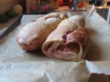 Calzone With Ham, Salami, Cheese. Photo by LisaAD