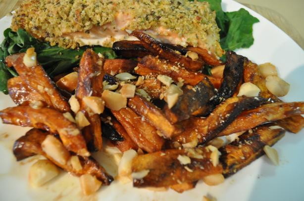 Roasted Sweet Potatoes With Macadamia Nuts. Photo by I'mPat