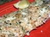 Crab-Topped Tilapia. Recipe by Shelby Jo