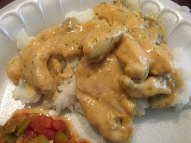 Mom's Comfort Chicken. Photo by LizDaCook