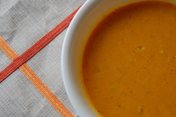 Pumpkin Curry Soup. Photo by run for your life