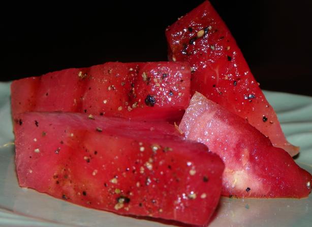 Grilled Watermelon. Photo by Baby Kato