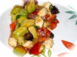 Avocado, Mozzarella and Olive Salad
