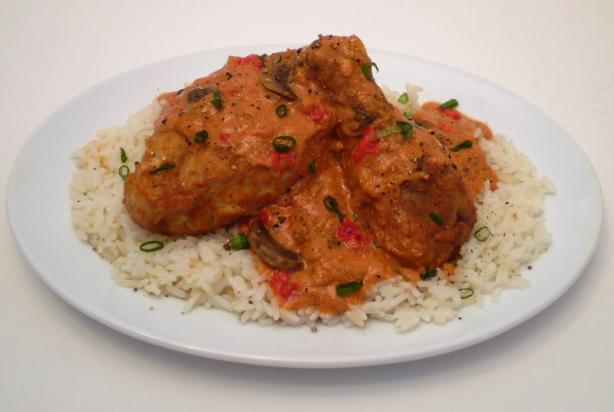 Chicken Paprikash (Popperkosh). Photo by TasteTester