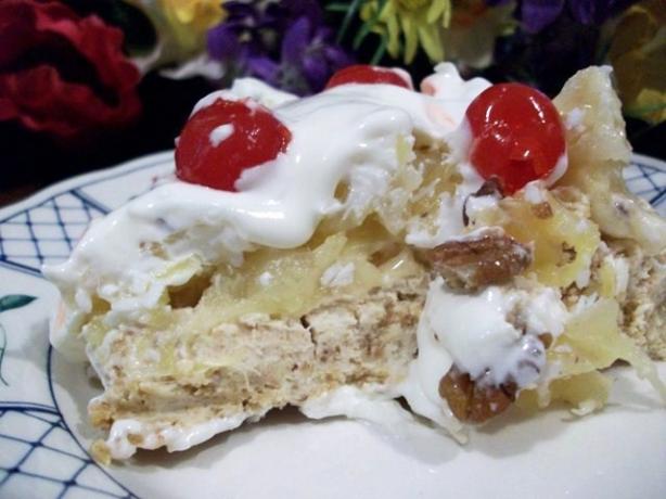 Low Fat Easy Banana Split Bars. Photo by 2Bleu
