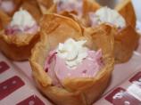 Berries & Cream Phyllo Tarts