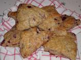 Cherry Mascarpone Cream Scones