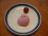 Creamy Strawberry Ice Cream. Recipe by katii
