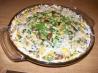 Crustless Mushroom Spinach Tart. Recipe by Temperance