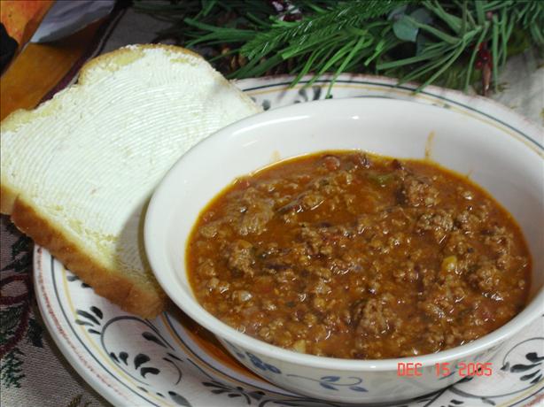 Cajun Chili. Photo by lets.eat