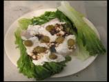Cottage Cheese and Olive Turkey Wrap