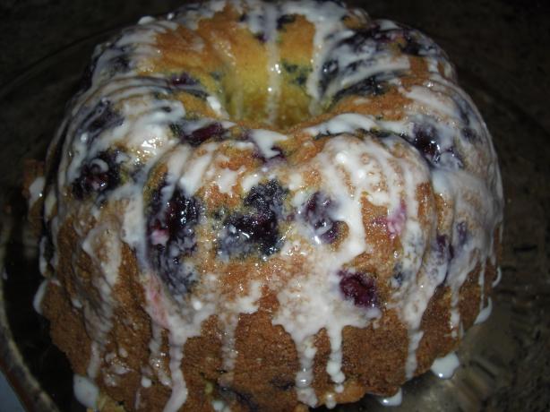 Nutty Fruit Bundt Cake  With an Orange Glaze. Photo by Marz