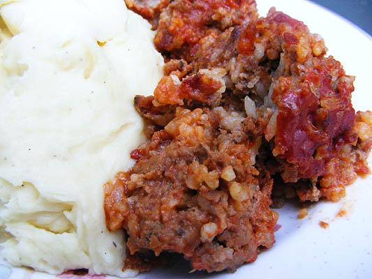 Crock Pot Porcupine Meatballs. Photo by Lavender Lynn