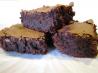 Intensely Deep Dark Chocolate Brownies. Recipe by Bev