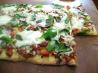 Pizza Bianca With Tomatoes and Mozzarella. Recipe by DrGaellon