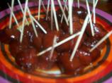 Barbecued Sausage Pieces (Crock Pot)