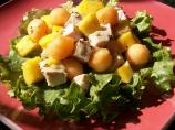 Mango, Melon and Chicken Salad (Low Sodium)