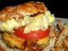 Sun-Dried Tomato/Pesto Burger for 2