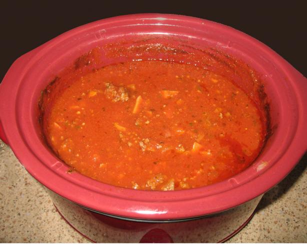 Grandma's Italian Spaghetti Sauce. Photo by Acadia*