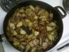 Easy Hot Dogs and Potatoes. Recipe by Nick Blue
